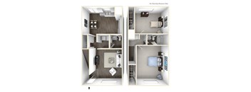 Westerly Shores Oxnard Townhome Floor Plan