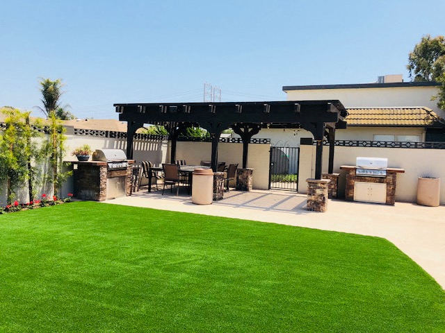 Covered Grill Stations at Westerly Shores