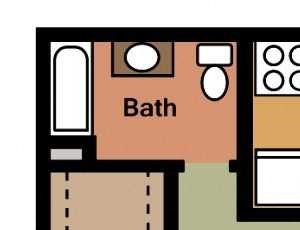 2Bed - 1Bath