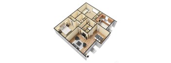 2 Bed - 2 Bath (Garden)