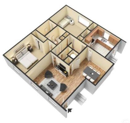 201 Queensbury Drive SW Studio-3 Beds Apartment for Rent - Photo Gallery 30