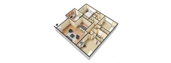 3 Bed - 2 Bath (Garden)