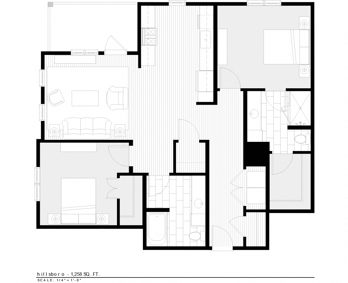 2 Bedroom Large