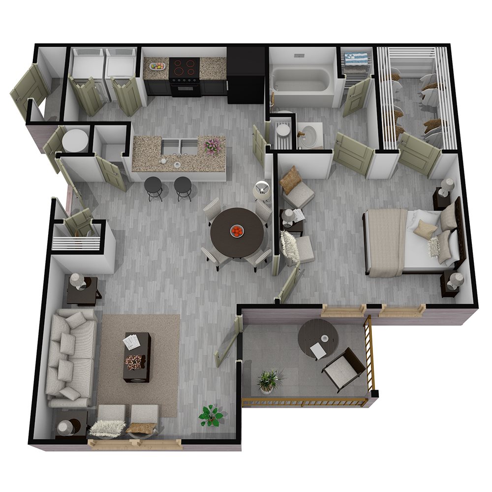 The Andre Floor Plan 1