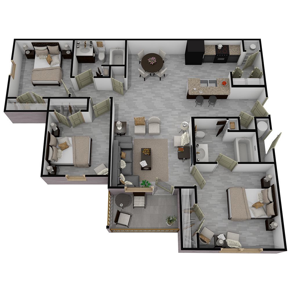 The Camden Floor Plan 3