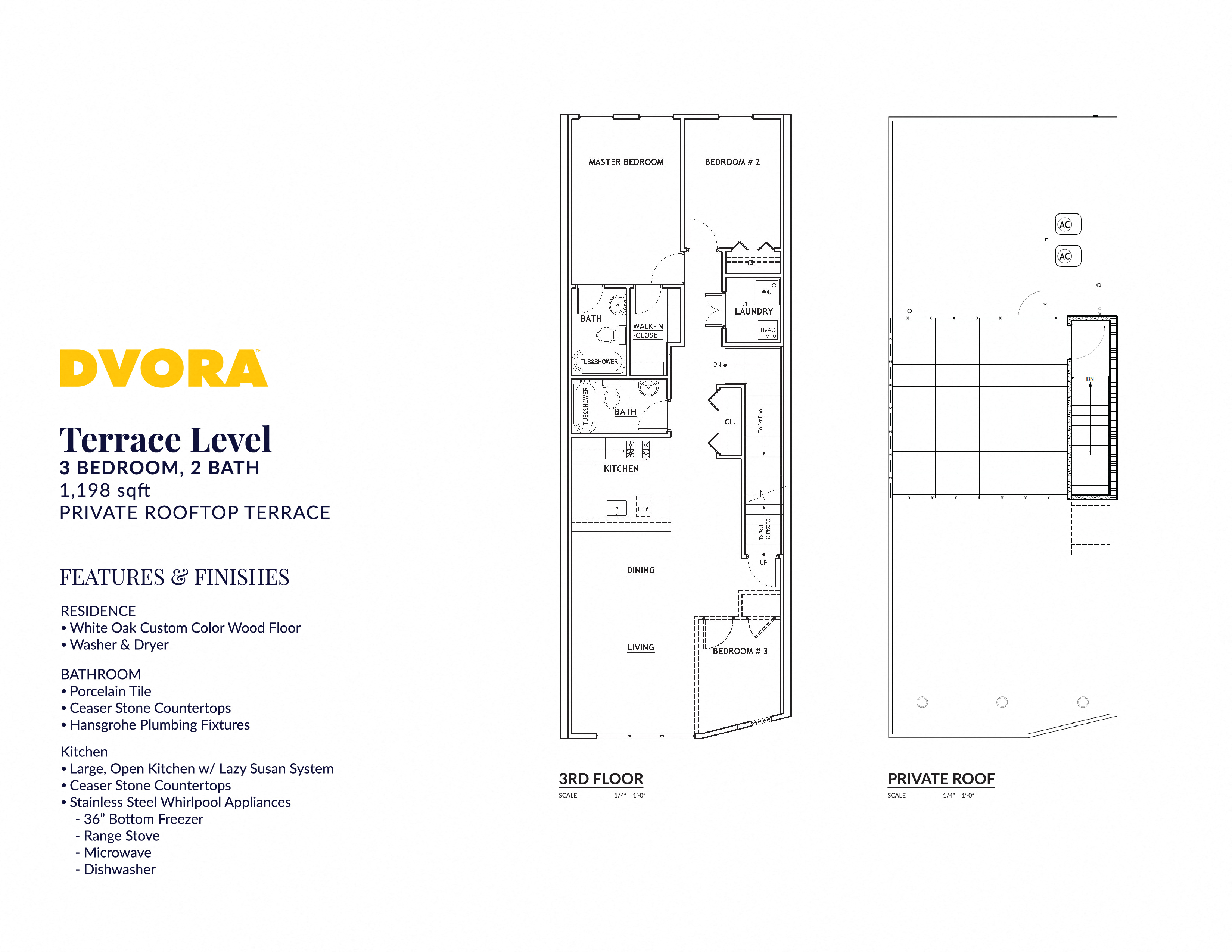 3BR - 2BA UNIT B