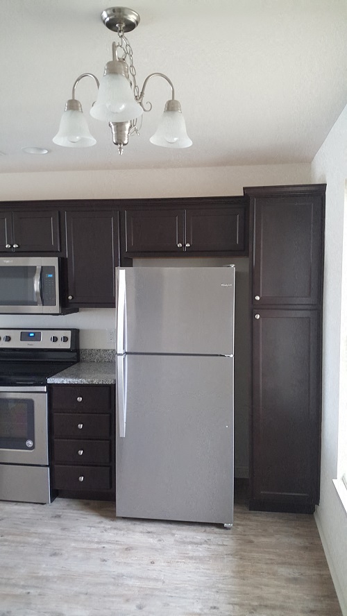 Stainless steel appliances at Regency Preserve, Avon, IN, 46123