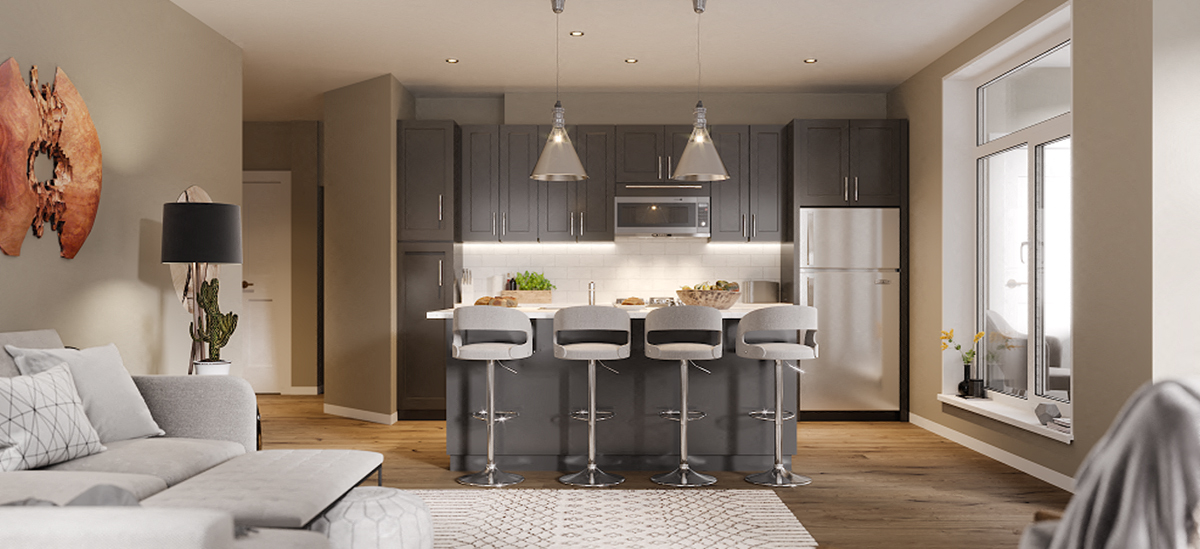 Keva Bexley Floor Plan  at Keva Flats, Exton, Pennsylvania