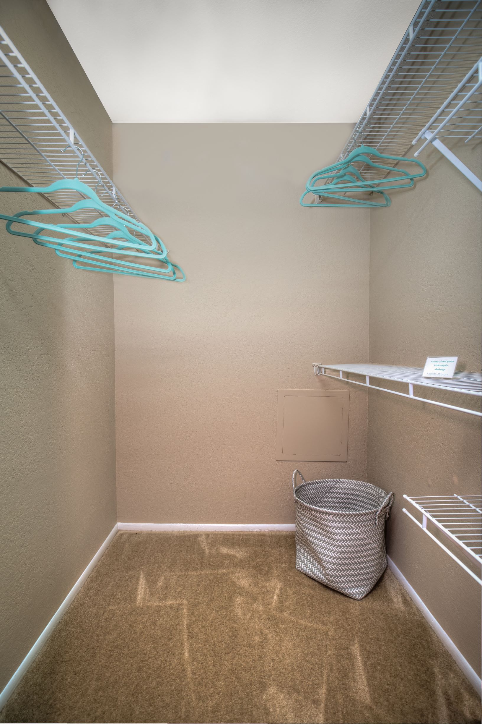 Have a shopping habit?  You have plenty of closet space in each apartment home.