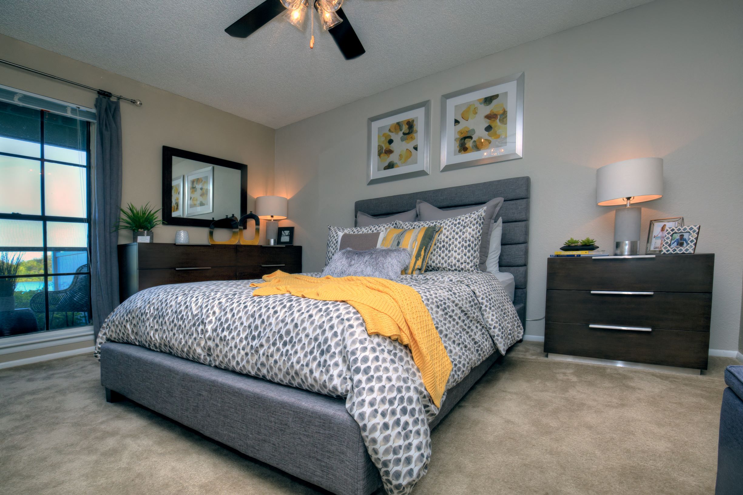 Expansive bedrooms allow lots of space for furniture and all your finishing touches.