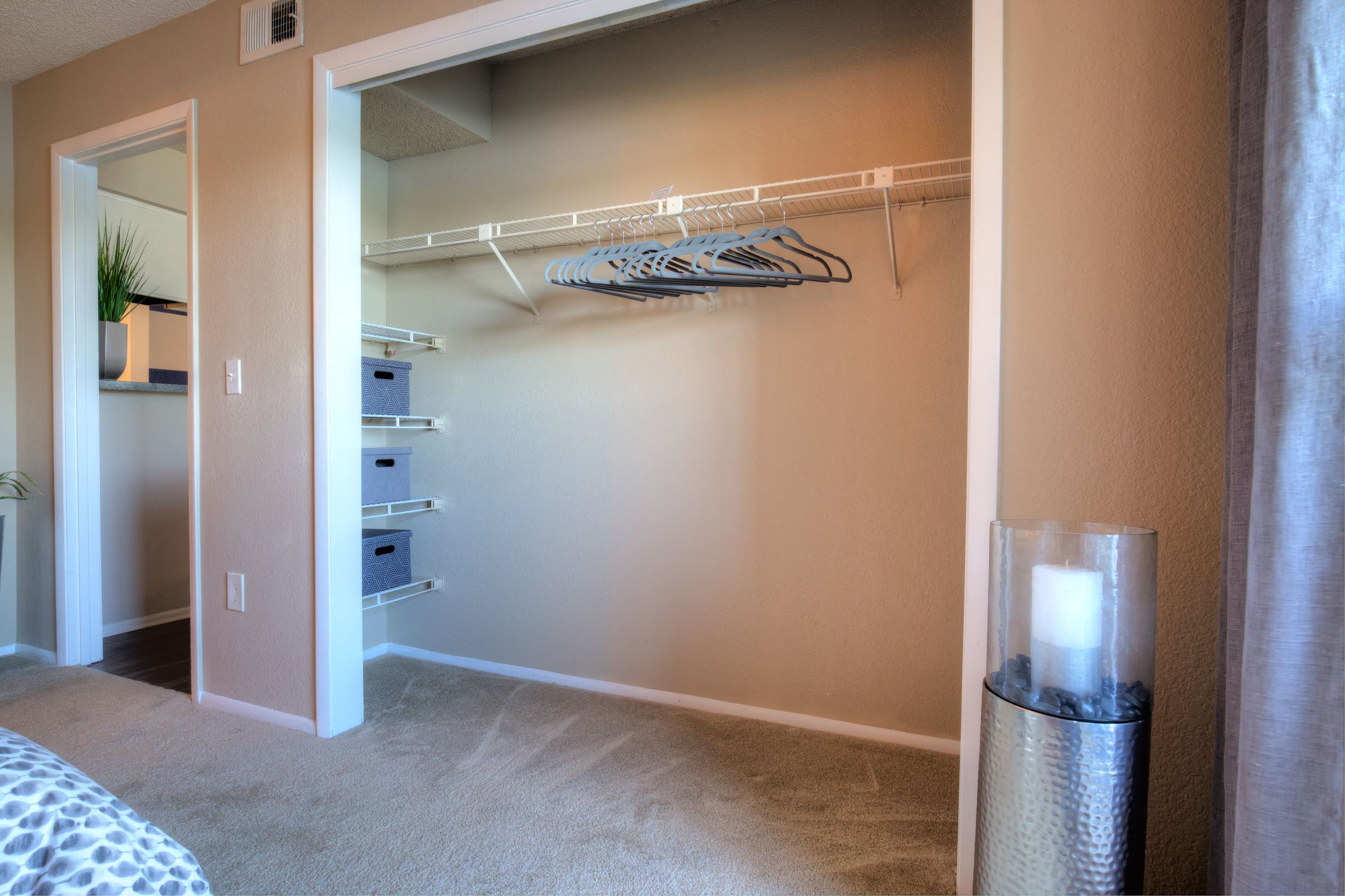 Keep clutter at bay with generous closet space in every bedroom.