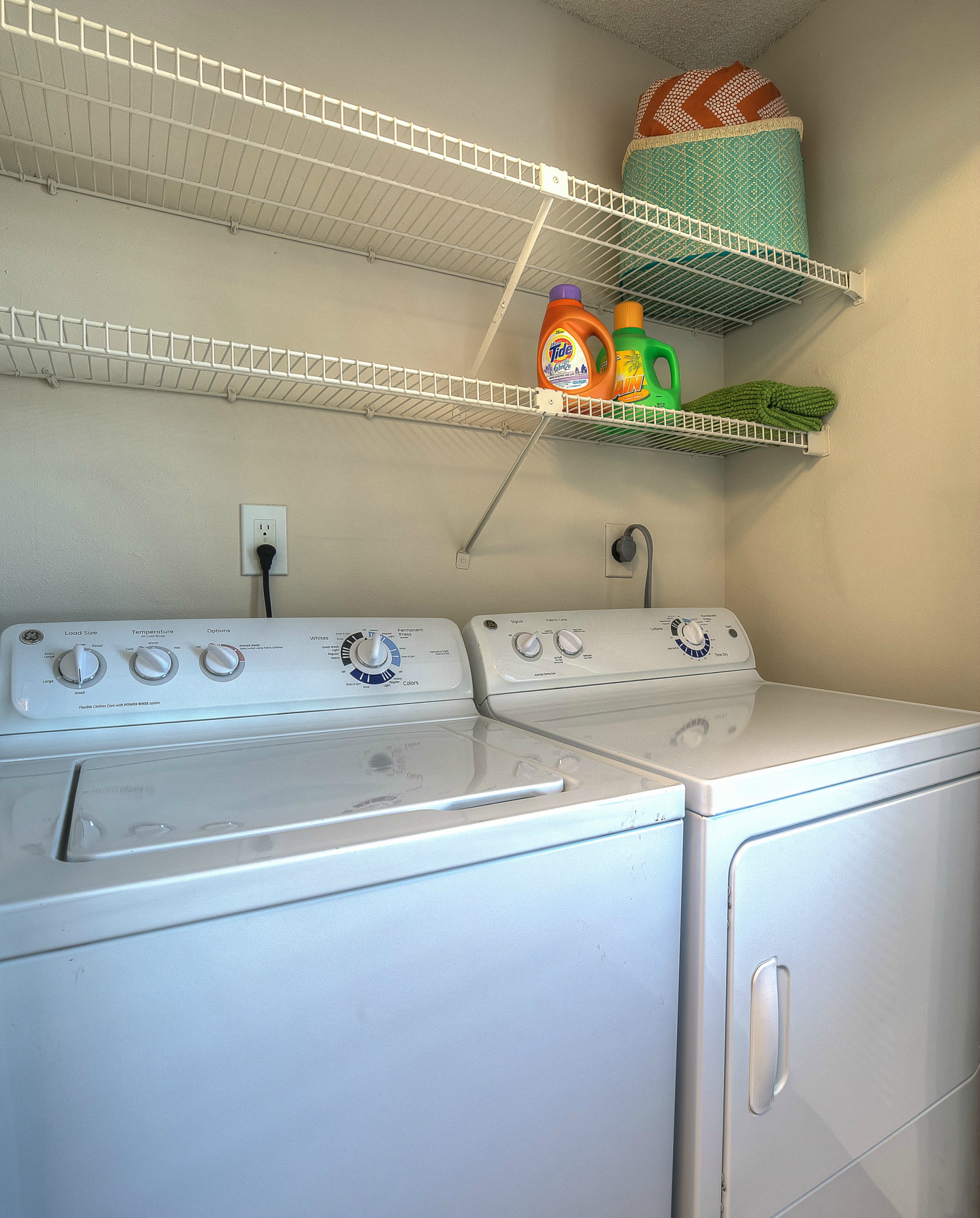 Any day can be laundry day with a washer and dryer in each apartment home.