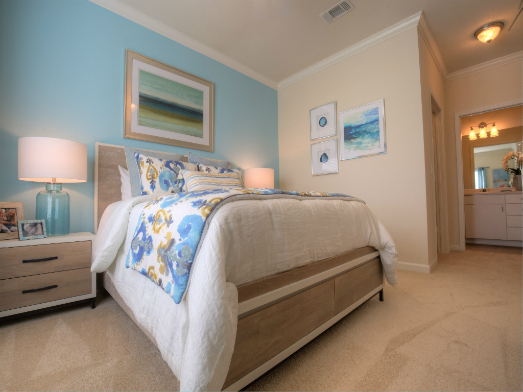 Expansive bedrooms allow lots of space for furniture and all your finishing touches, as well as generous closets.