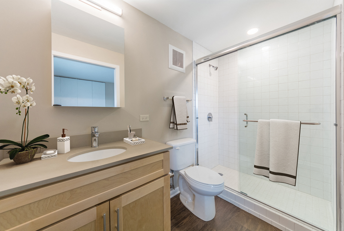 Eden Commons Chicago Master Bathroom at Eden Commons, Chicago, Illinois