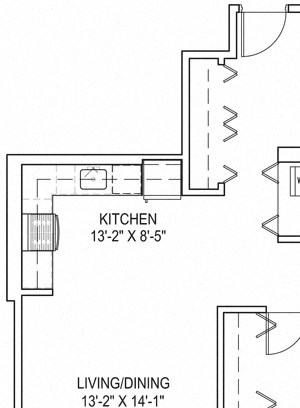 One Bedroom With Den a2 Floor Plan One Bedroom With Den a2 Floor Plan at One 333, Chicago