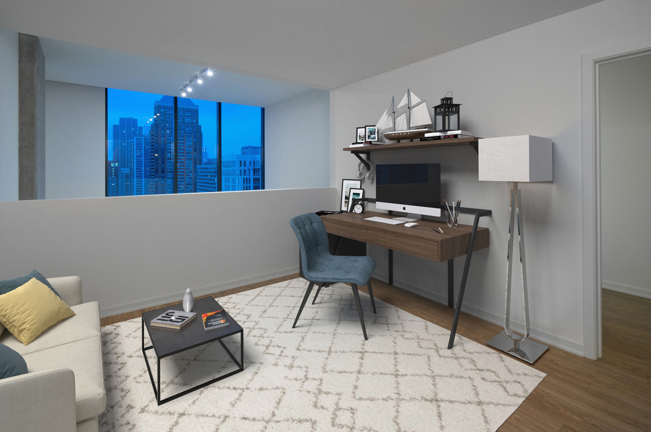 Den Area at One 333, Illinois