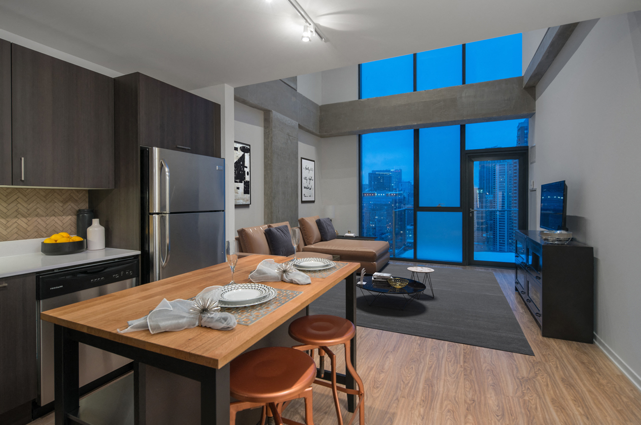 Fully Equipped Kitchen at One 333, Illinois, 60605