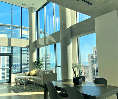 Two Stories Penthouse at One 333, Chicago, IL