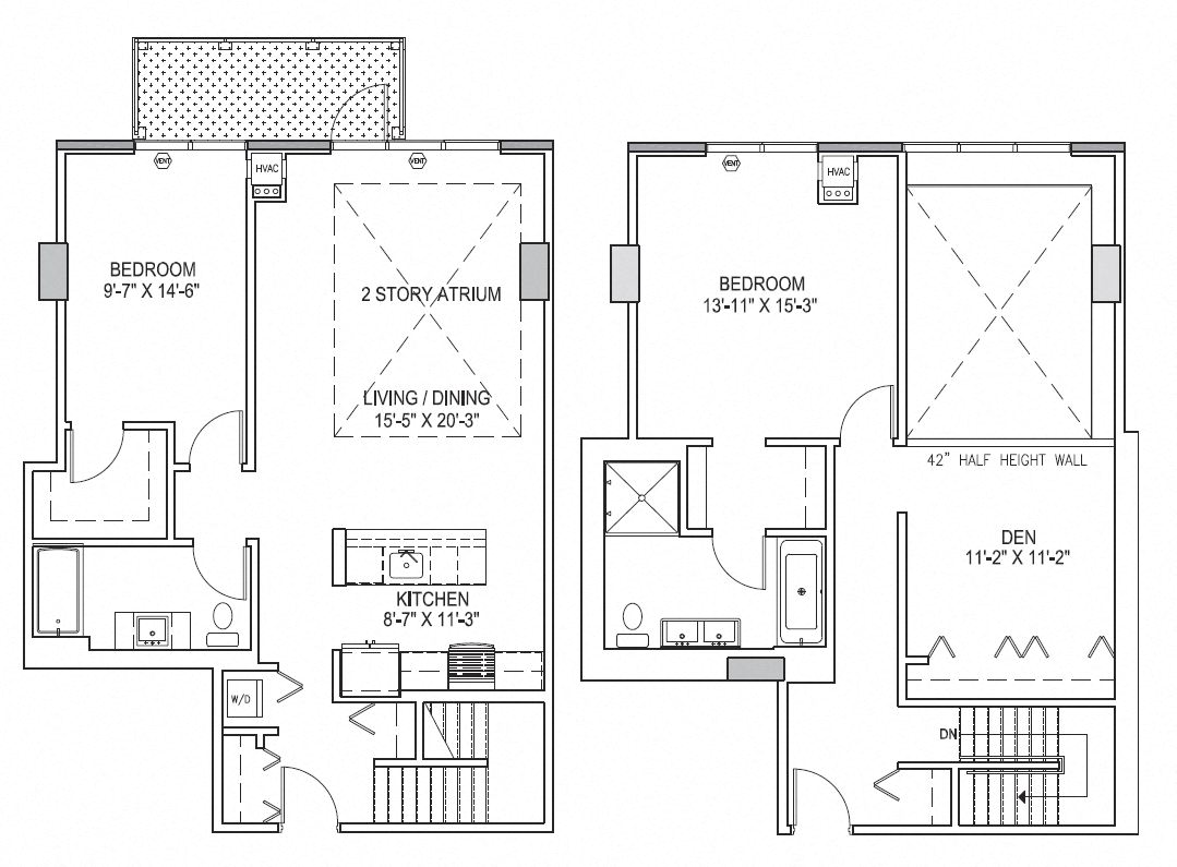 Penthouse 7 Floor Plan at One 333, Chicago, IL