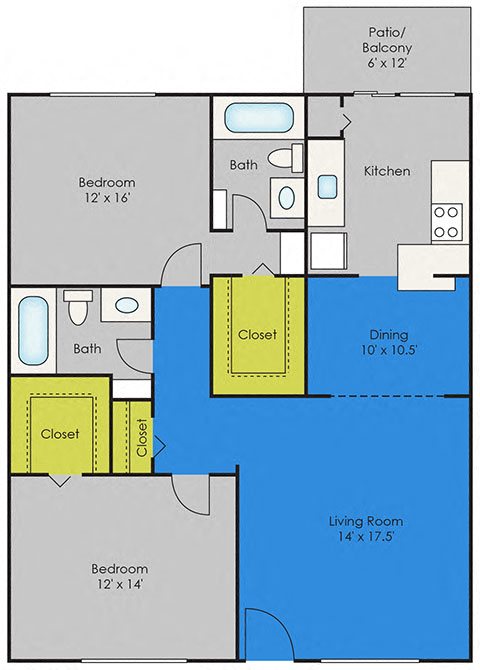 Floor Plan for 2 B 2B Floor Plan for 2 B 2B
