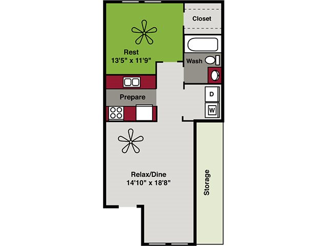 1-1. Floor Plan 1