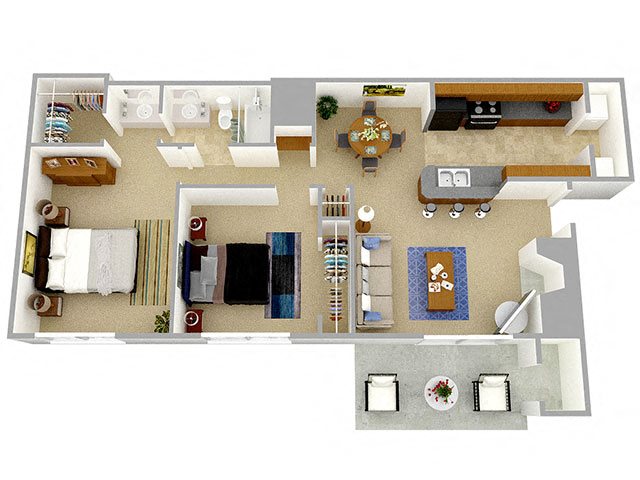 Tuscany floor plan.