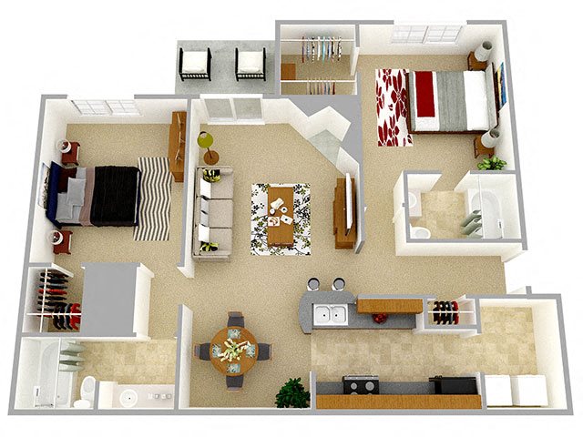 Wellington floor plan.