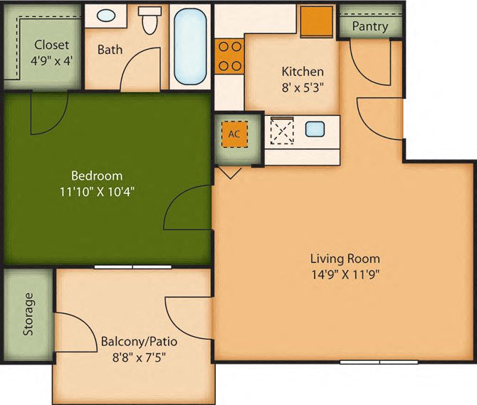 The Pine Floor Plan The Pine Floor Plan