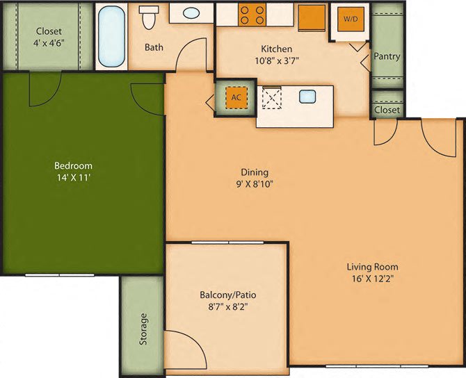 The Willow Floor Plan The Willow Floor Plan