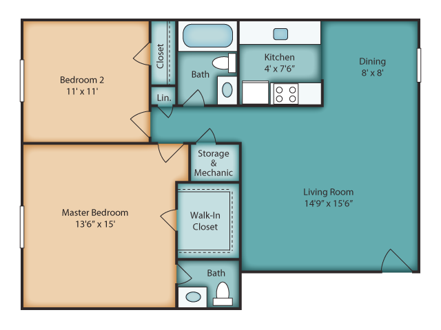 Berkley Floor Plan 2