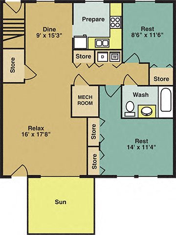 The Willow Floor Plan The Willow Floor Plan