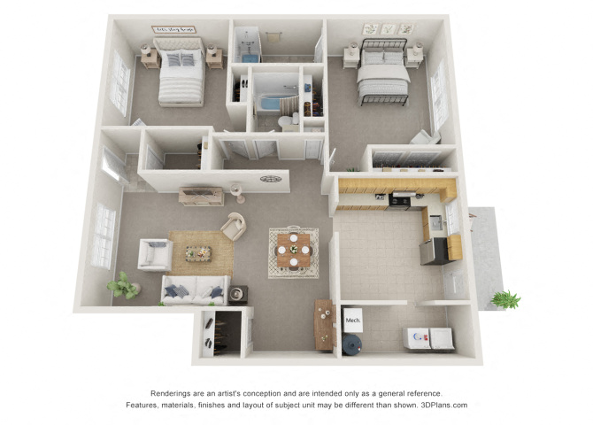 Haygood Halls_Lexington II Floor Plan