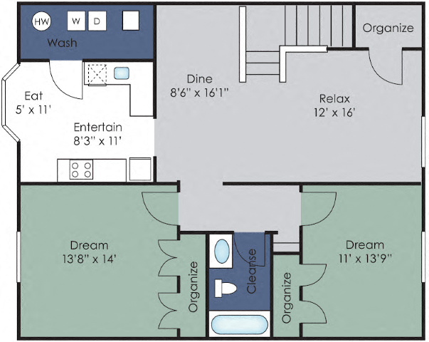 Somerset Floor Plan at Holly Point