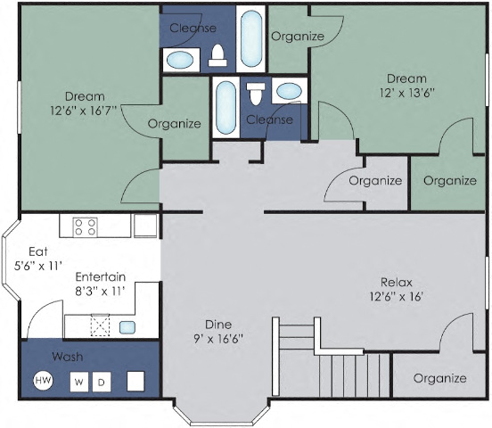 Lexington Plus Floor Plan