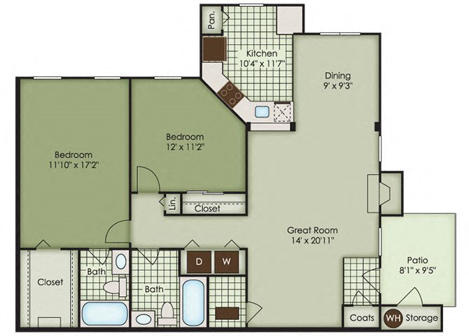 The-Serene Floor Plan The-Serene Floor Plan