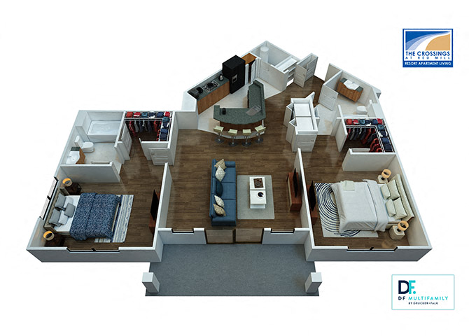 Outboard Floor Plan