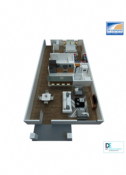 Sand dollar Floor Plan At Virginia Beach Apartments
