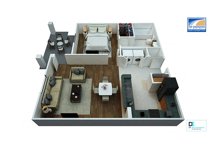 Whelk Floor Plan At Virginia Beach Apartments