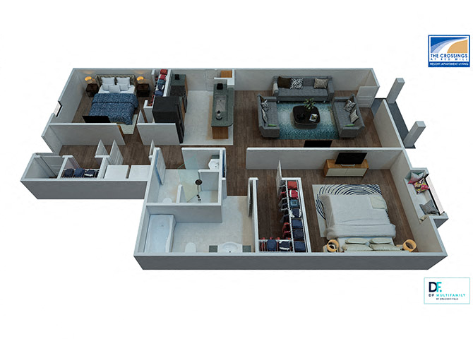 Windward Floor Plan At Virginia Beach Apartments