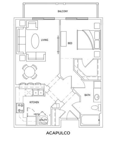 ACAPULCO Floor Plan 1