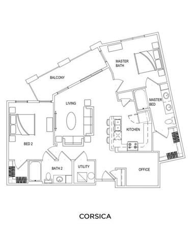 CORSICA Floor Plan 6