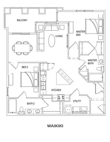 WAIKIKI Floor Plan 10