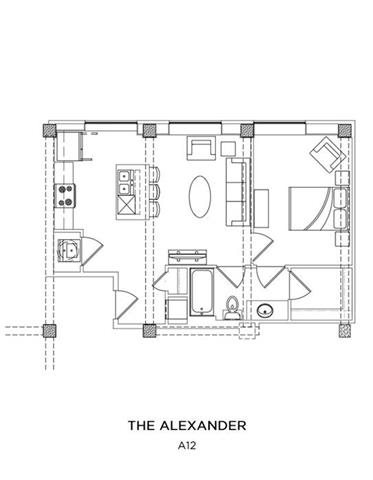 THE ALEXANDER Floor Plan 2