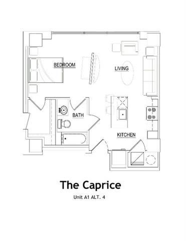 THE CAPRICE Floor Plan 1