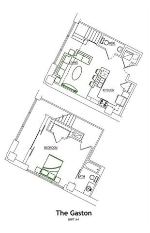THE GASTON LOFT Floor Plan 8