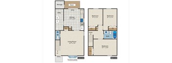 three bedroom townhouse for rent in White Marsh