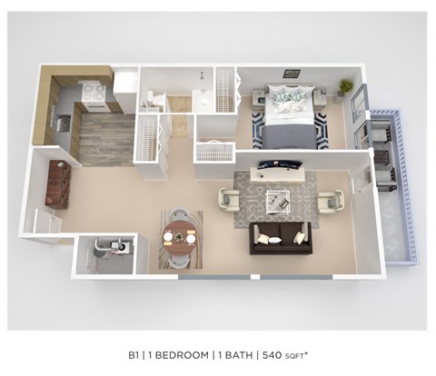 1400 N. Beauregard St. Studio-2 Beds Apartment for Rent - Photo Gallery 28