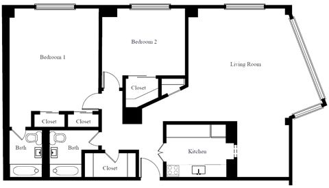 1350 North Lake Shore Drive Studio-2 Beds Apartment for Rent - Photo Gallery 45