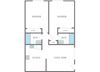2 bed and 2 bath