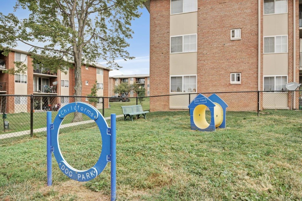 our apartments offer a dog park and playground